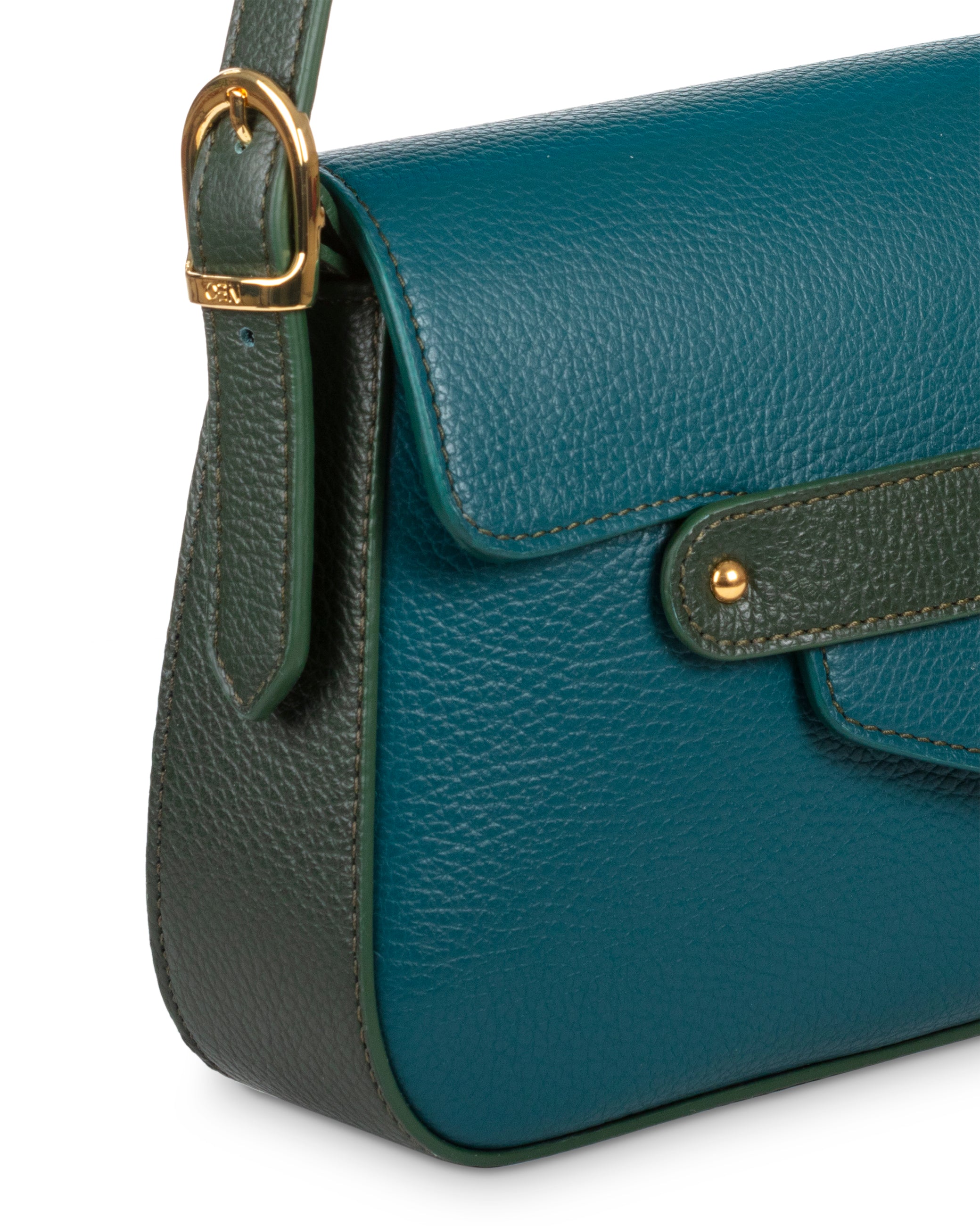 Benny Baguette Peacock / Dark green