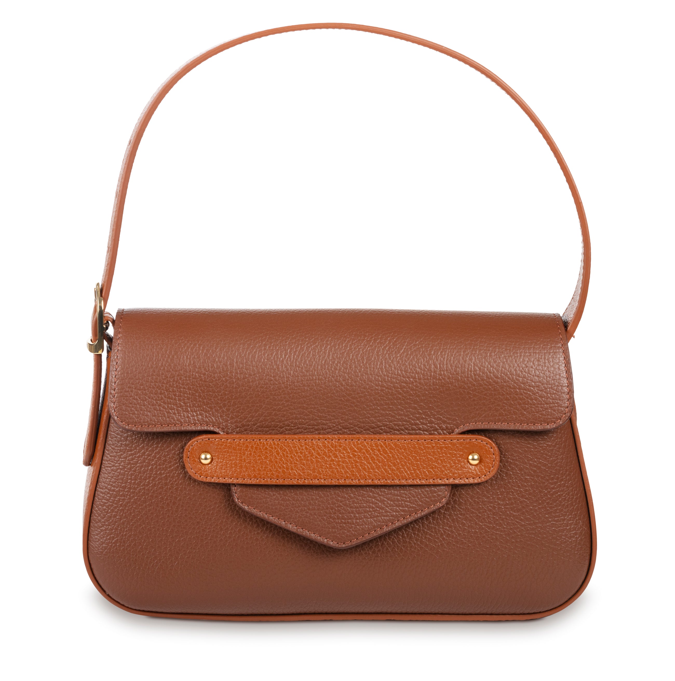 Benny Baguette Dark Brown / Chestnut