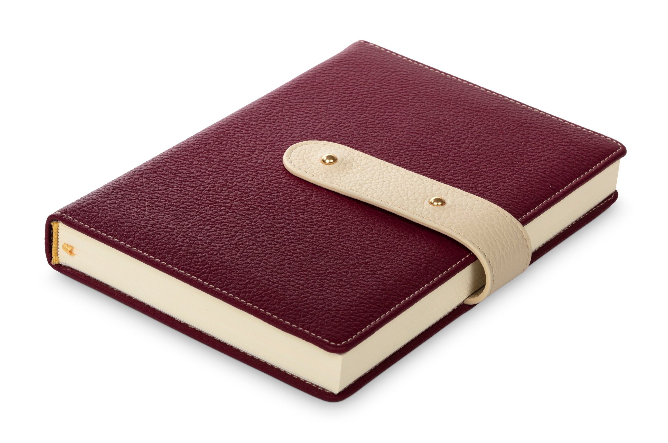 Diary Burgundy / Off-White