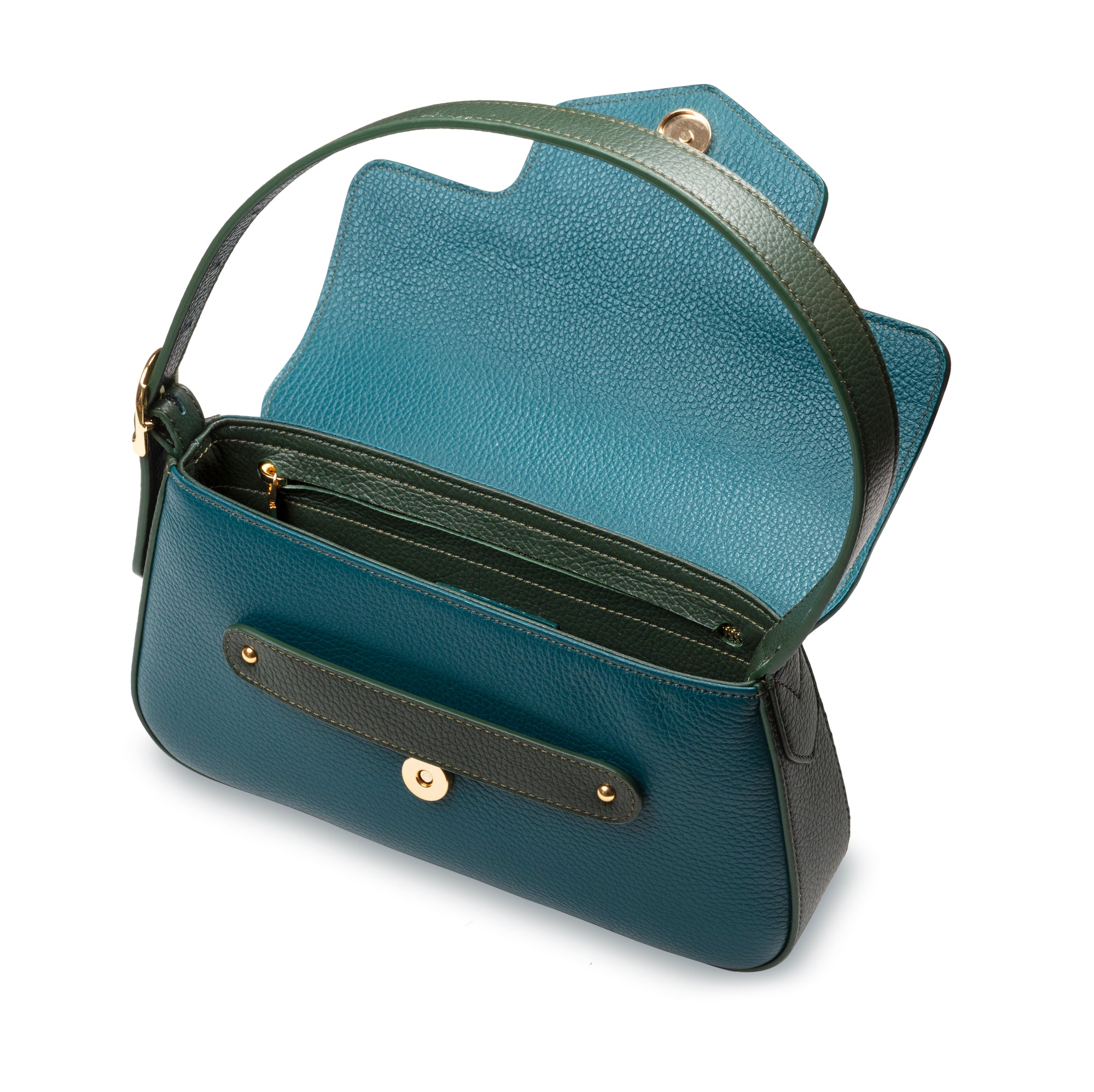Benny Baguette Peacock / Dark green