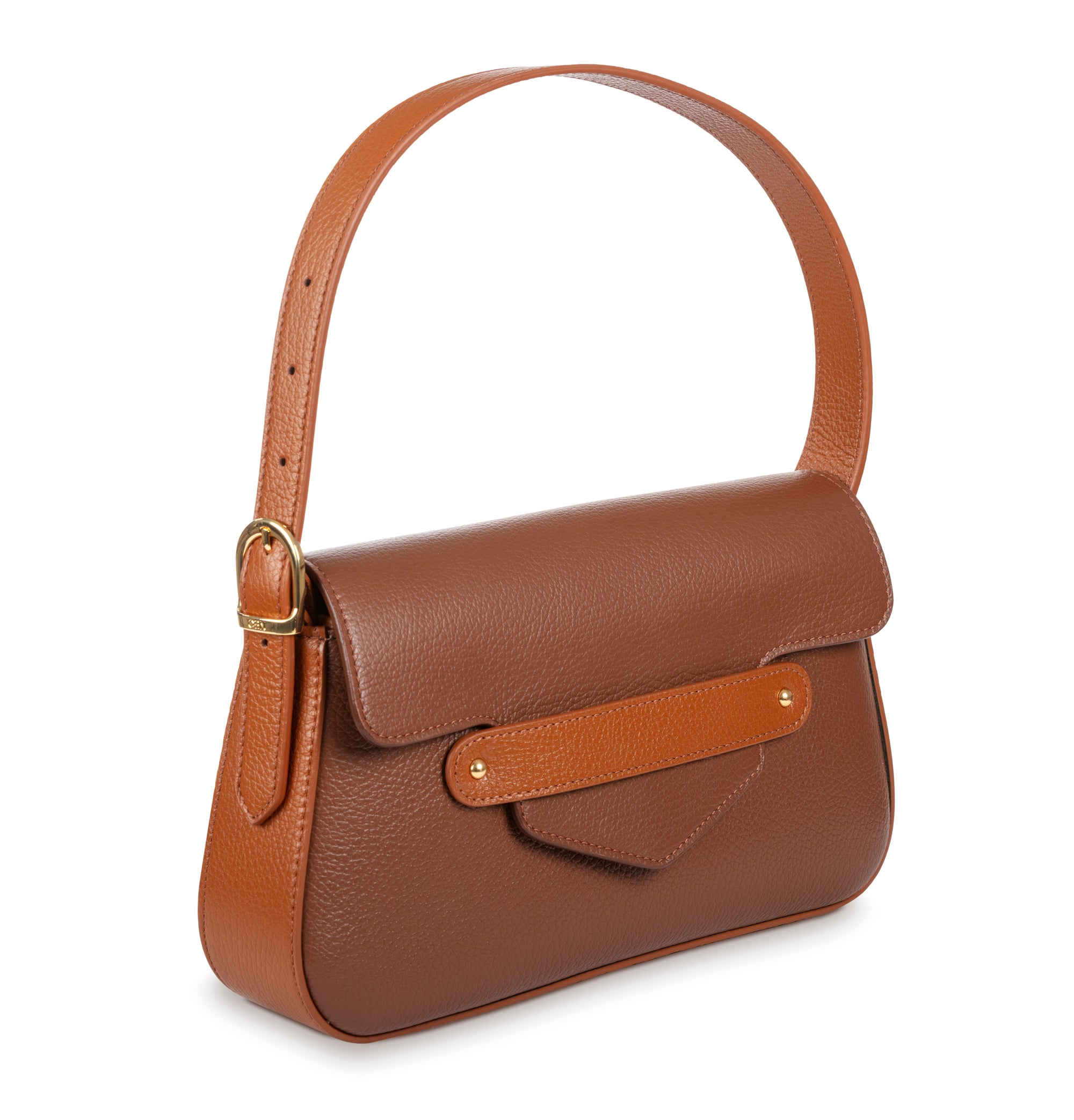 Benny Baguette Dark Brown / Chestnut