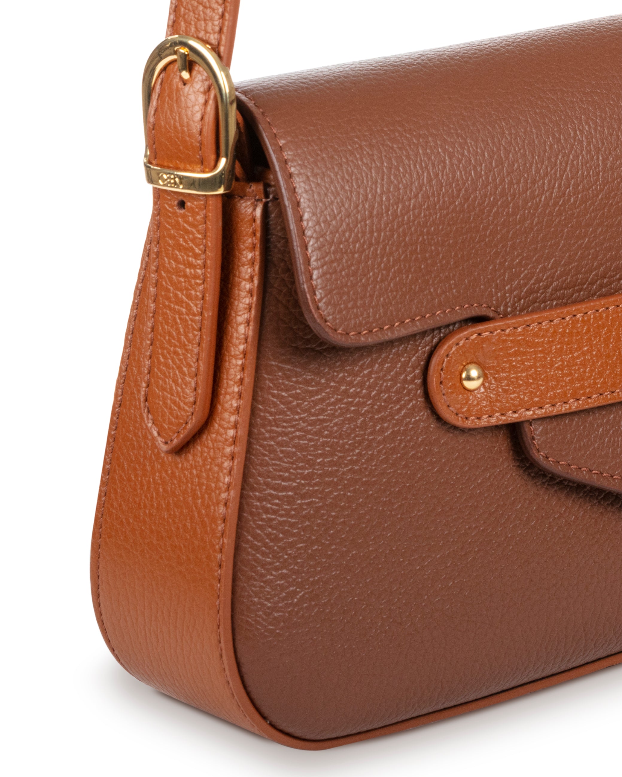 Benny Baguette Dark Brown / Chestnut