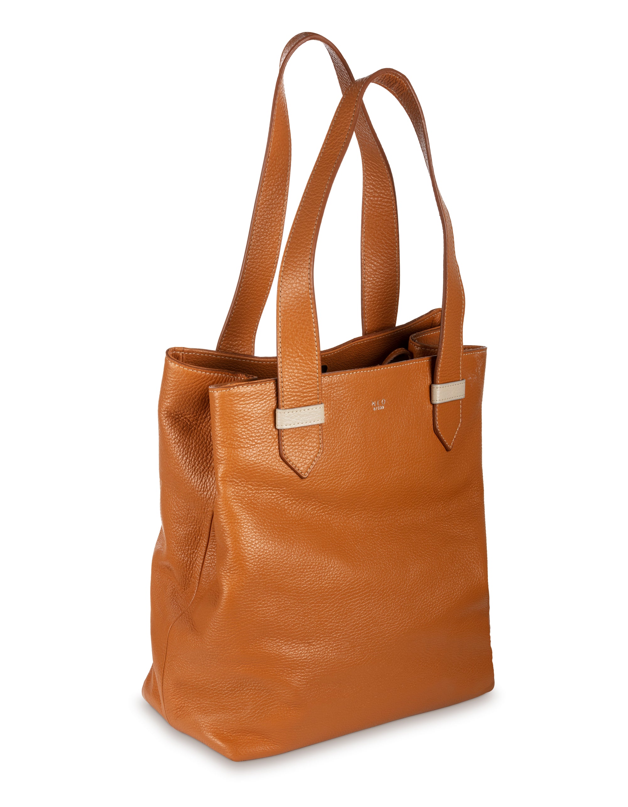 Tote - Caramel / Off-White