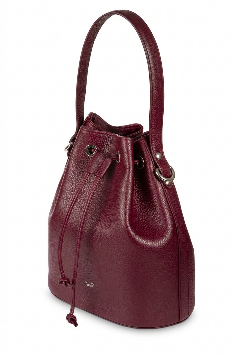 Giulia Bucket Burgundy