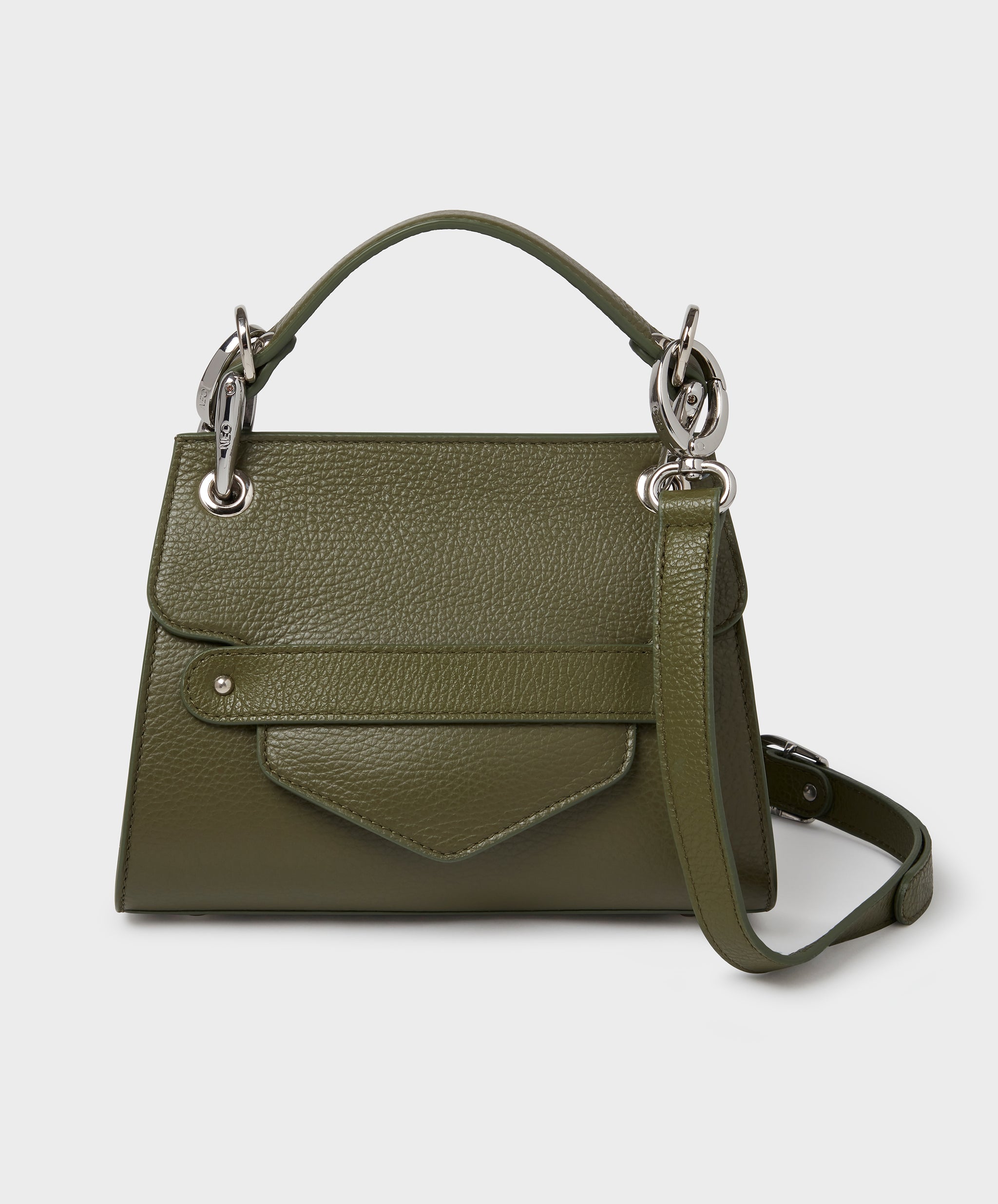 ★NITASURI★ PILO エキゾチック エメラルド パイソン Mini Bag* NITASURI Pilo Sphere Emerald Exotic python minibag